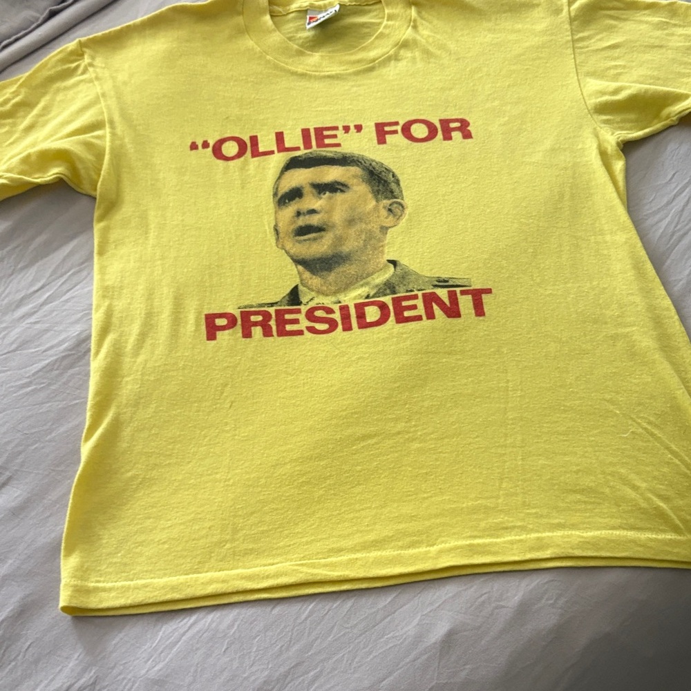 Yellow 'Ollie' For President Graphic Tee